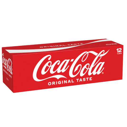 Front image of Coke 12-Pack Cans