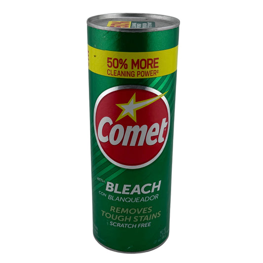 Front image of Comet with Bleach Powder Cleanser 21 oz