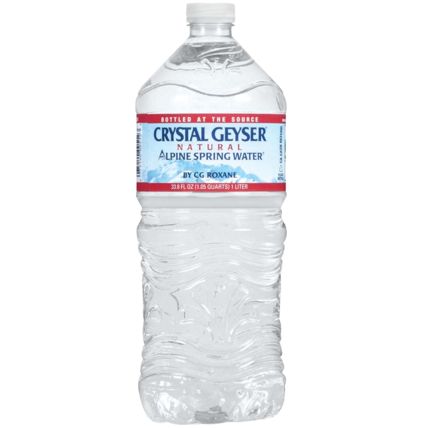 Front image of Crystal Geyser Water 1L