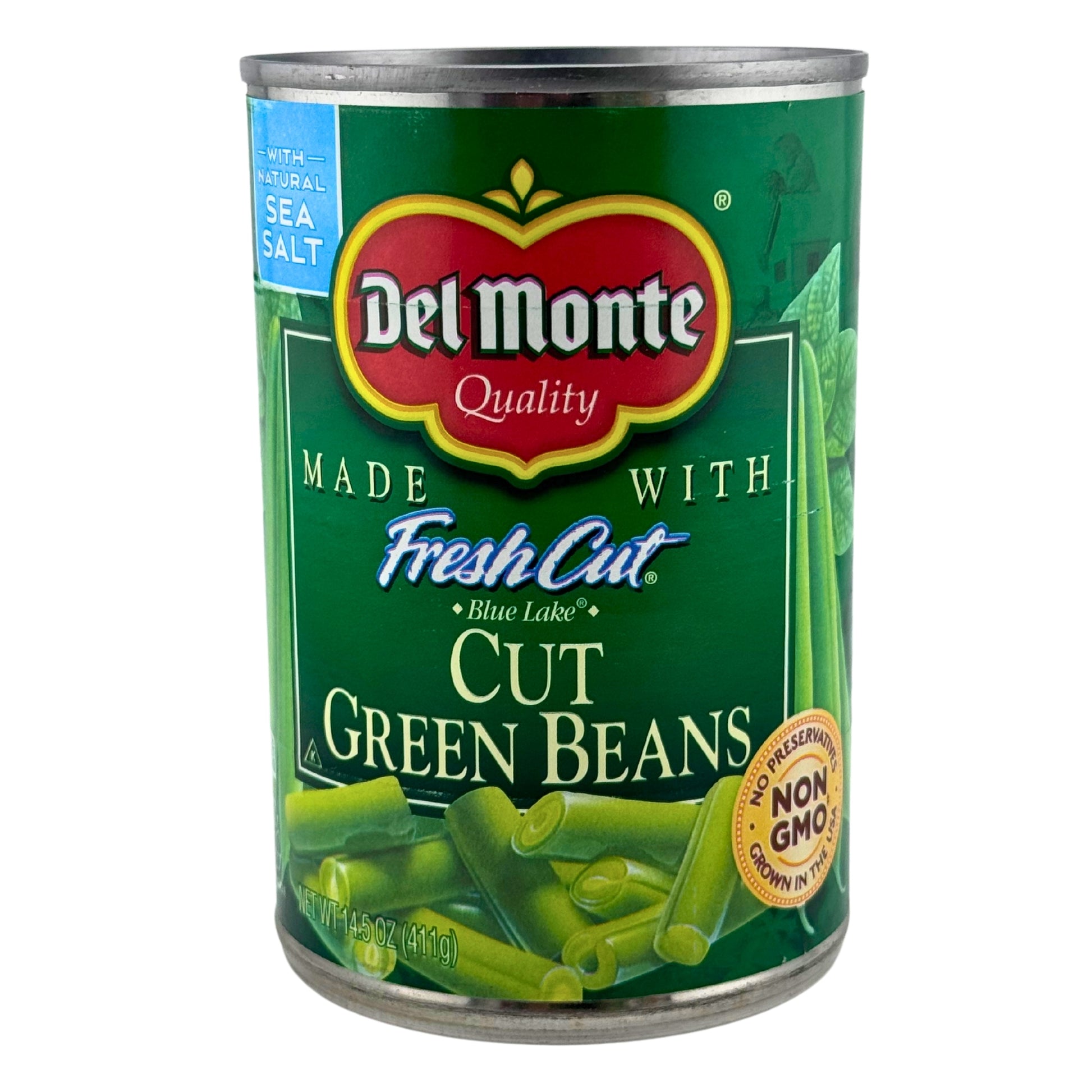 Front image of Del Monte Fresh Cut Blue Lake Cut Green Beans 14.5oz