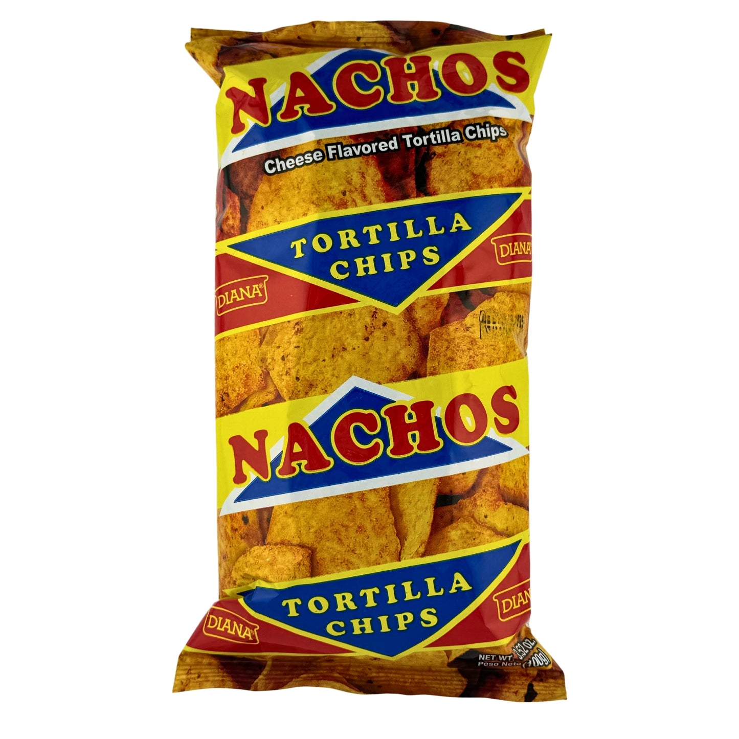 Front image of Diana Nacho Tortilla Chip 100g