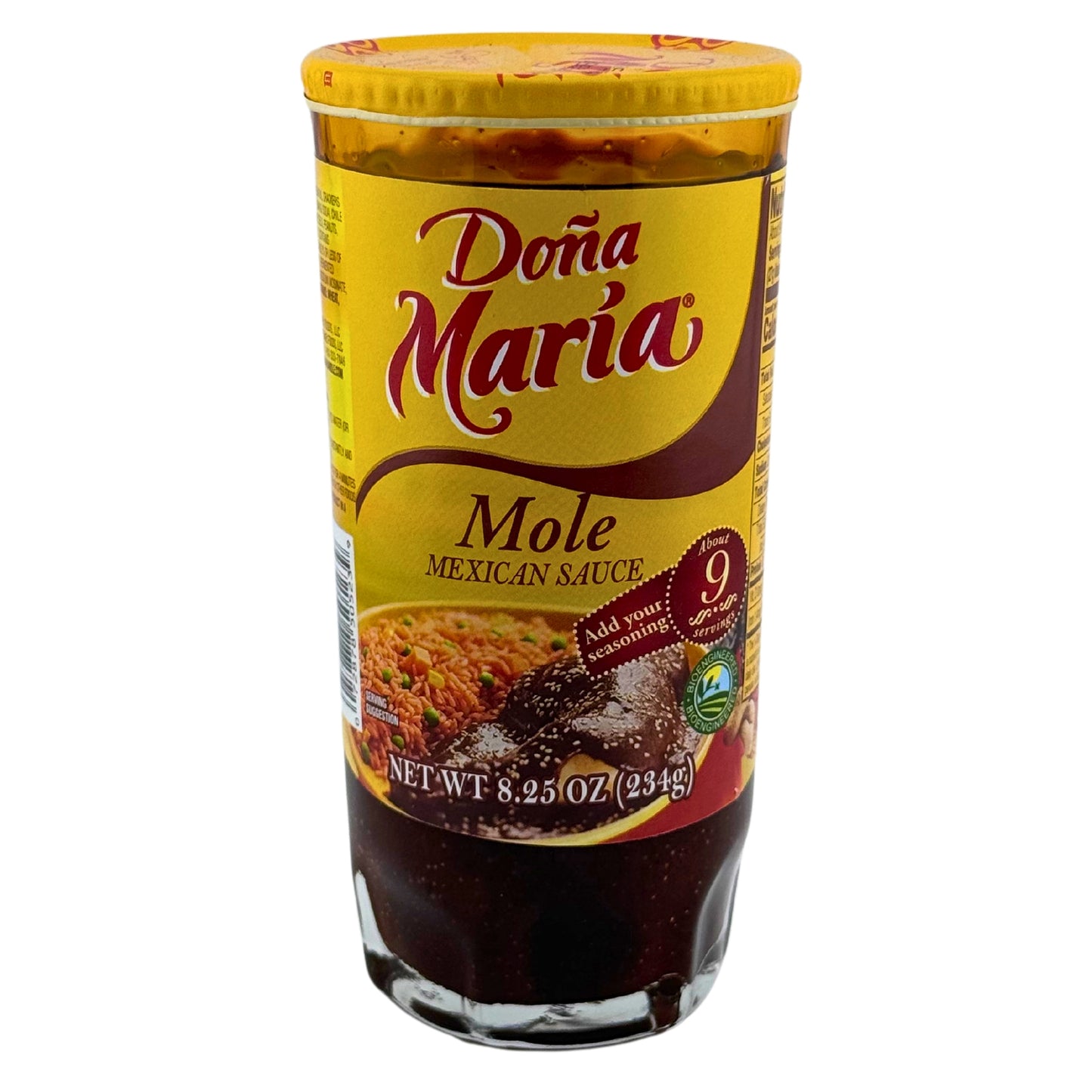 Front image of Doña María Mole Mexican Sauce 8.25oz