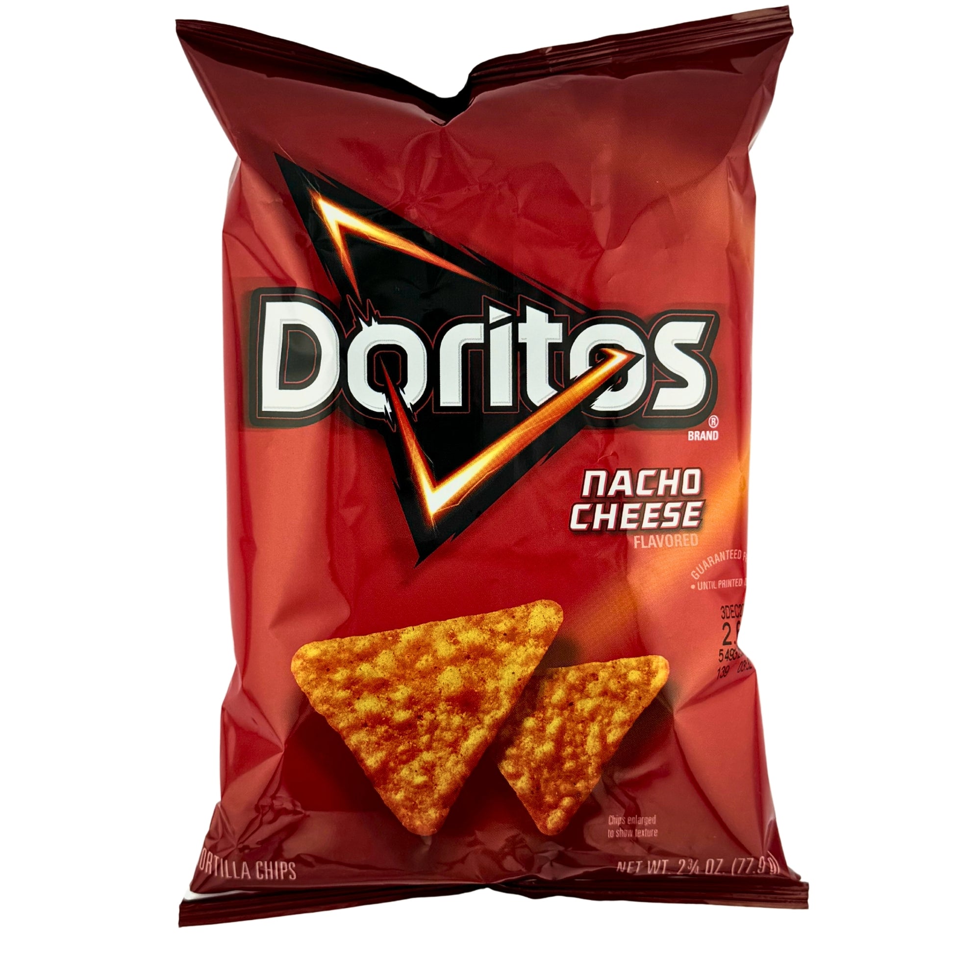 Front image of Doritos Nacho Cheese 77.9g