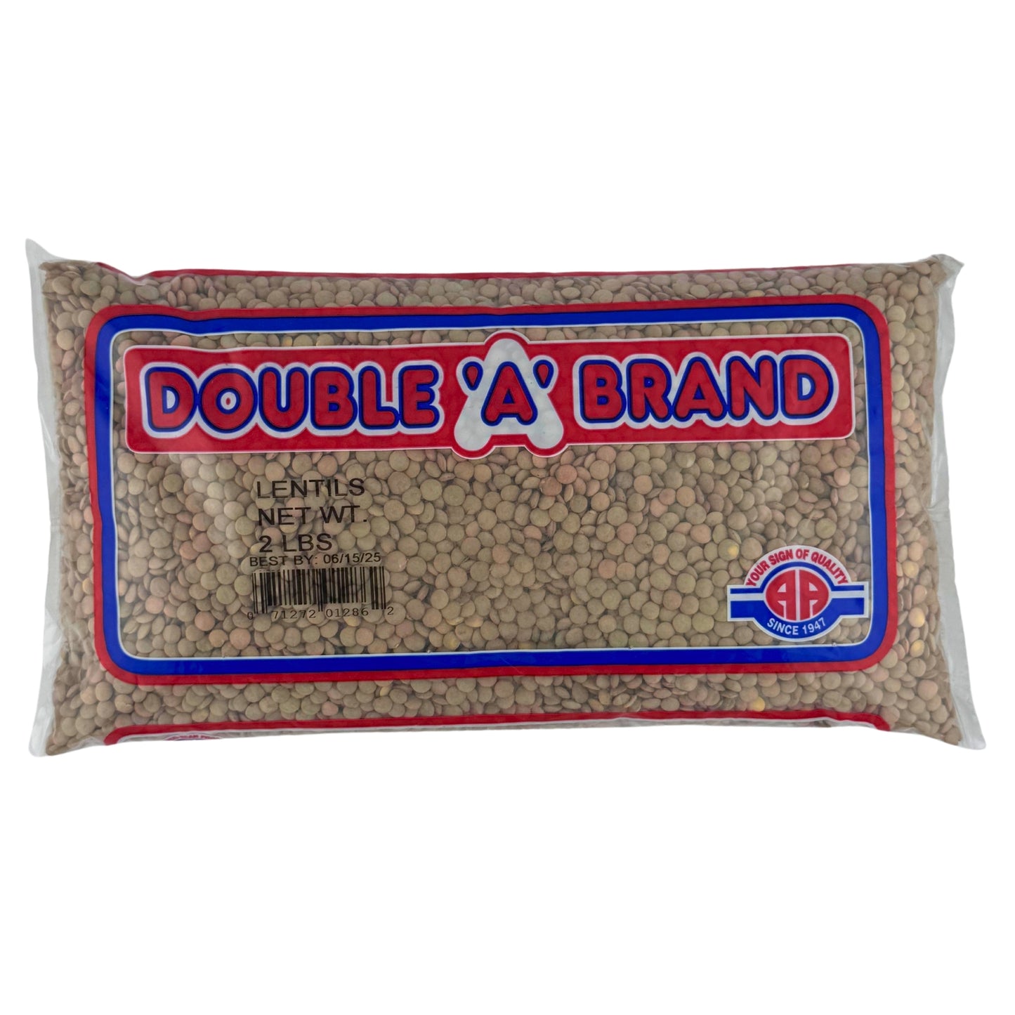 Front image of Double A Brand Black Beans 1lb