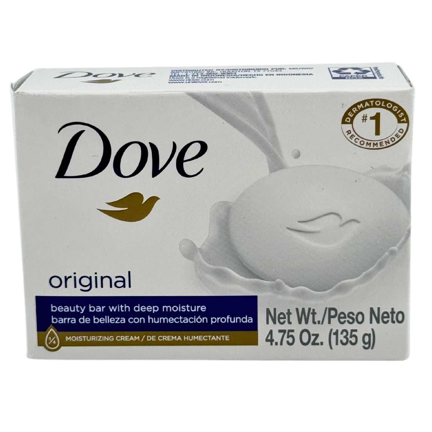 Front image of Dove Original Bar Soap