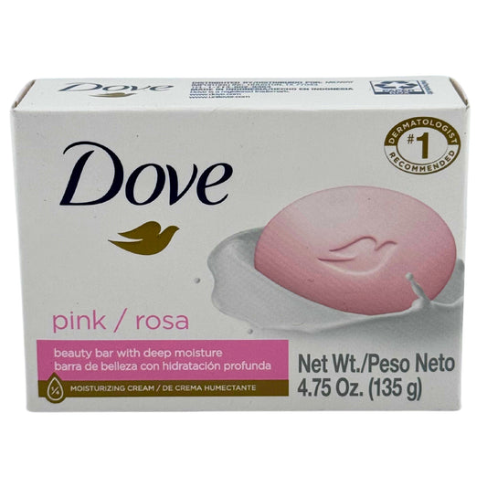 Front image of Dove Pink Bar Soap