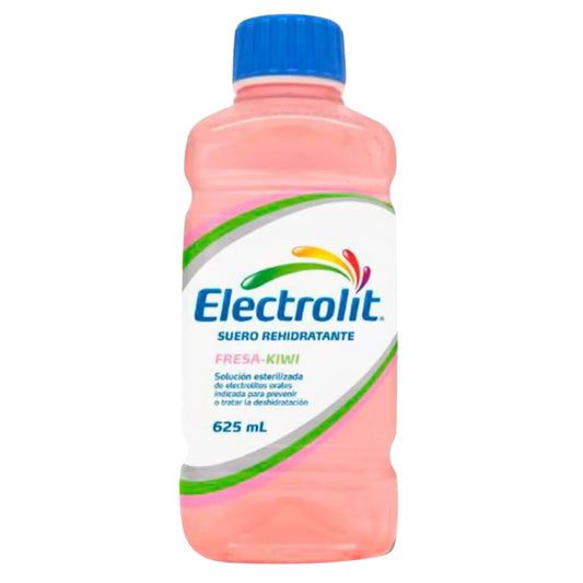 Front image of Electrolit Electrolyte Beverage Kiwi Strawberry 21oz