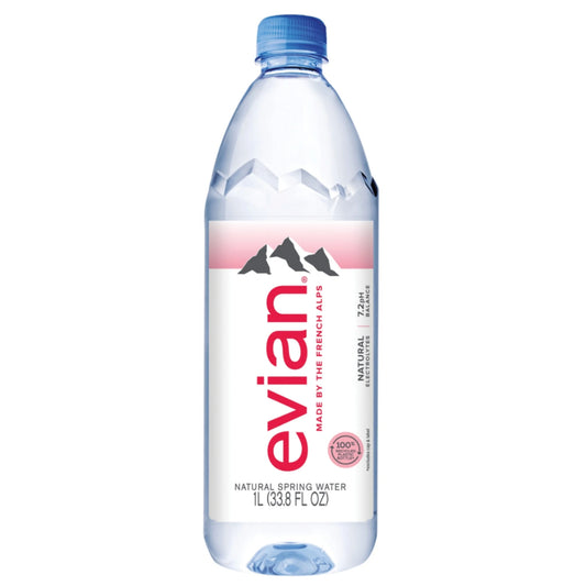 Front image of Evian Spring Water 1L