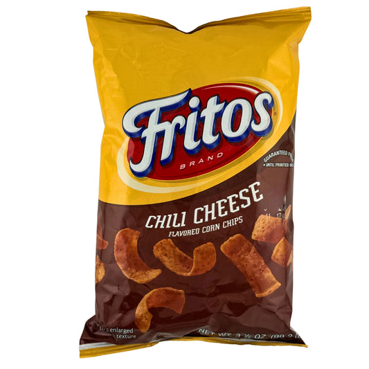 Front image of Fritos Chili Cheese Corn Chips 99.2g