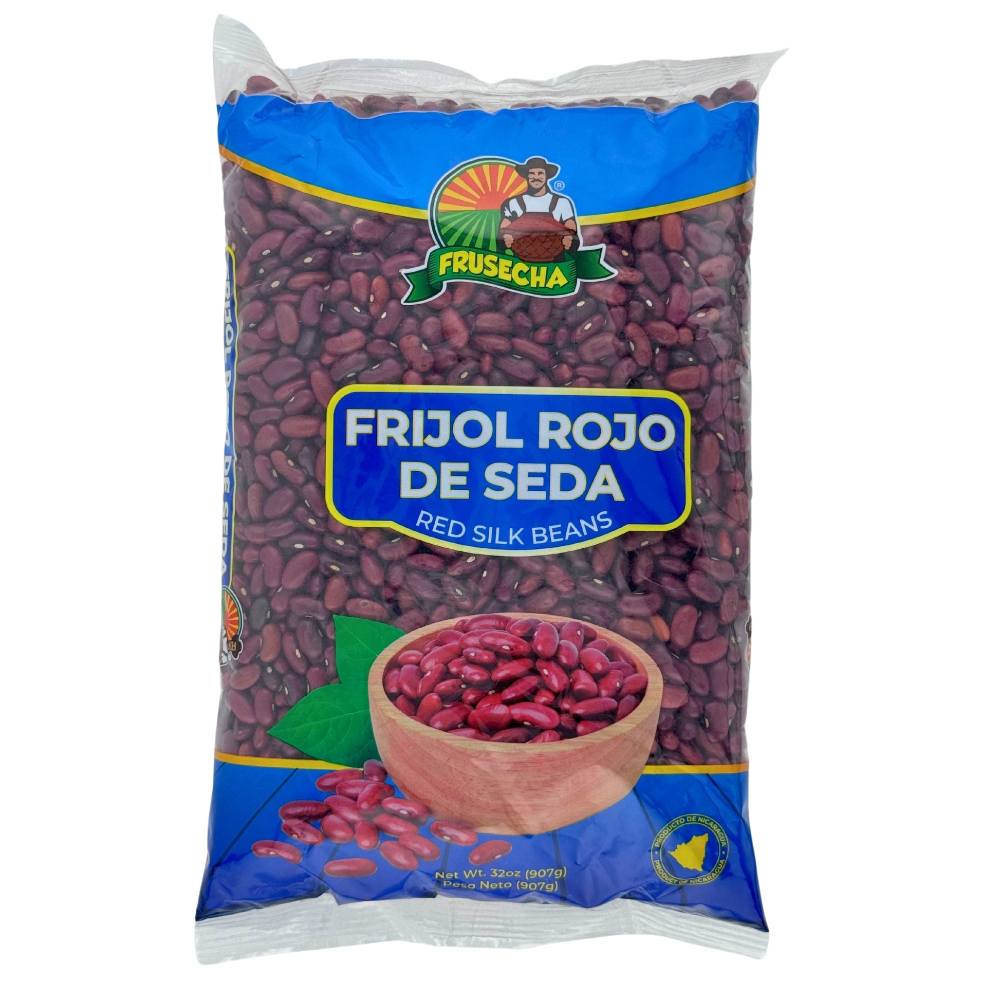 Front imageof Frusecha Frijol Rojo De Seda 32oz