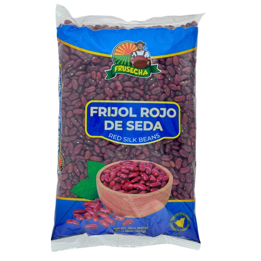 Front imageof Frusecha Frijol Rojo De Seda 32oz