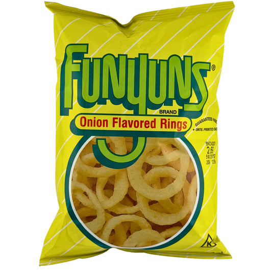 Front image of Funyuns Onion Flavored Rings 56.7g