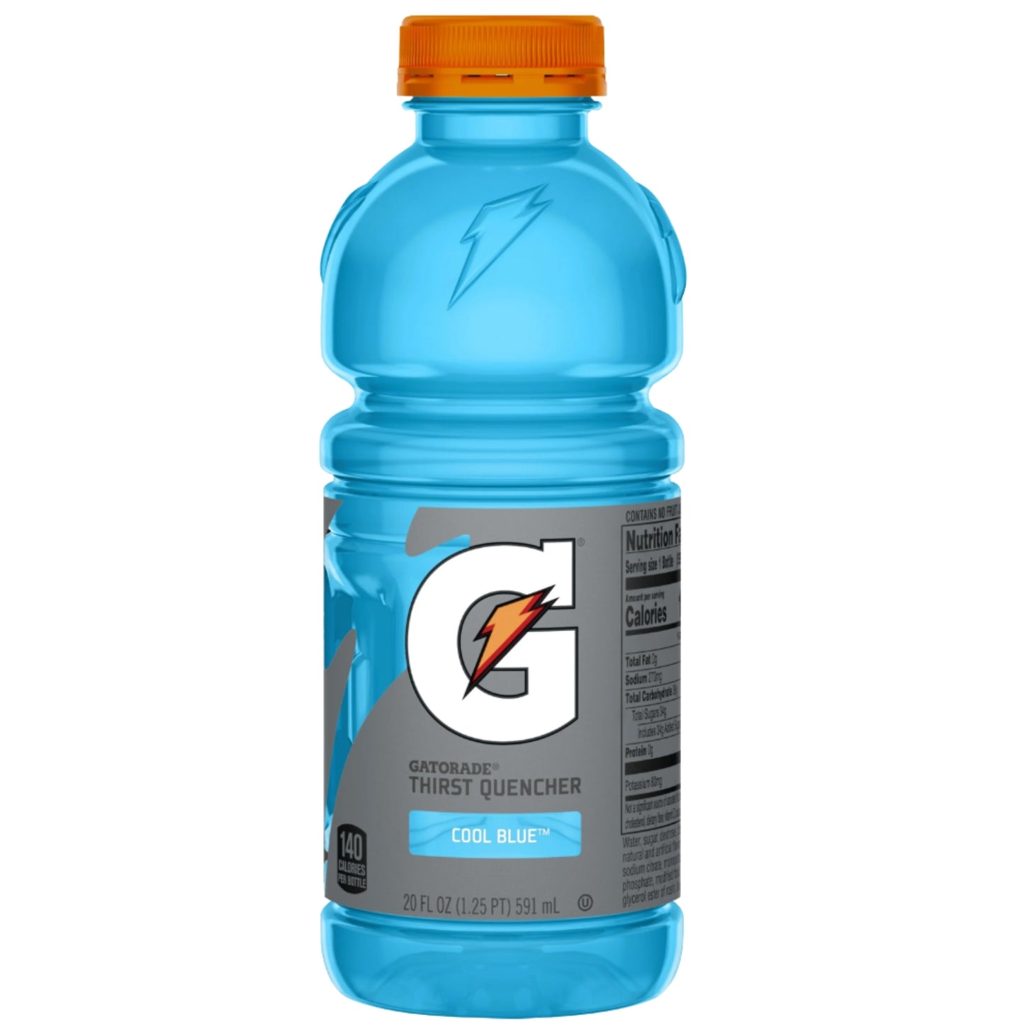 Front image of Gatorade Cool Blue 20oz
