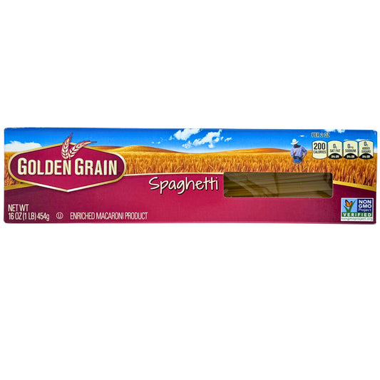 Front image of Golden Grain Spaghetti 16oz