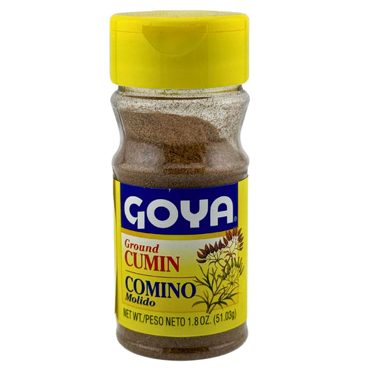 Front image of Goya Ground Cumin | Comino Molido 1.8oz