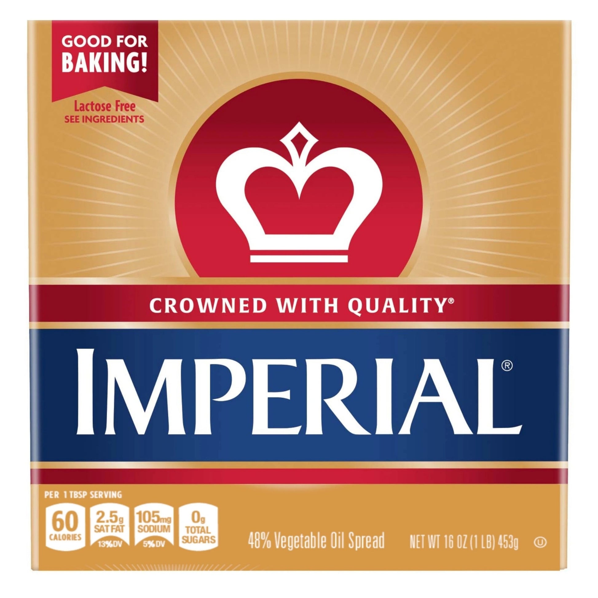 Front image of Imperial Margarine 1lb