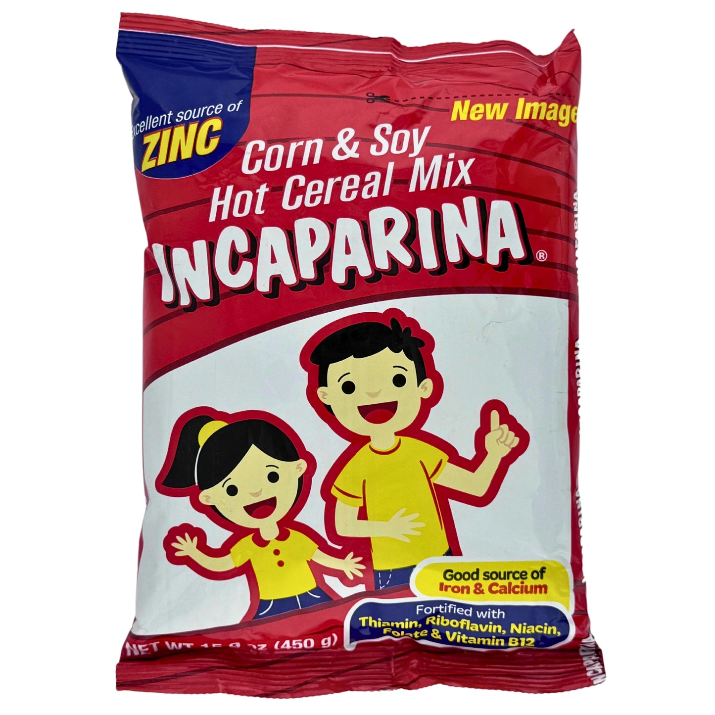 front image of Incaparina Corn & Soy Hot Cereal Mix 15.9oz