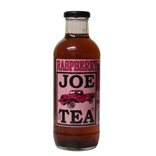Front image of Joe's Raspberry Tea 20oz