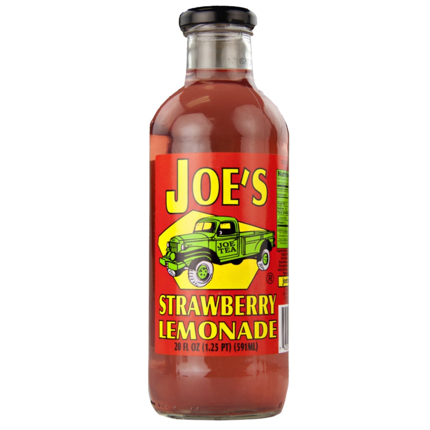 Front image of Joe's Strawberry Lemonade 20oz