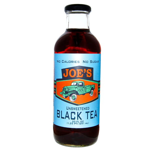 Front image of Joe's Unsweetened Black Tea 20oz