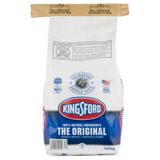 Front image of Kingsford Original BBQ Charcoal 1-Use 4lb