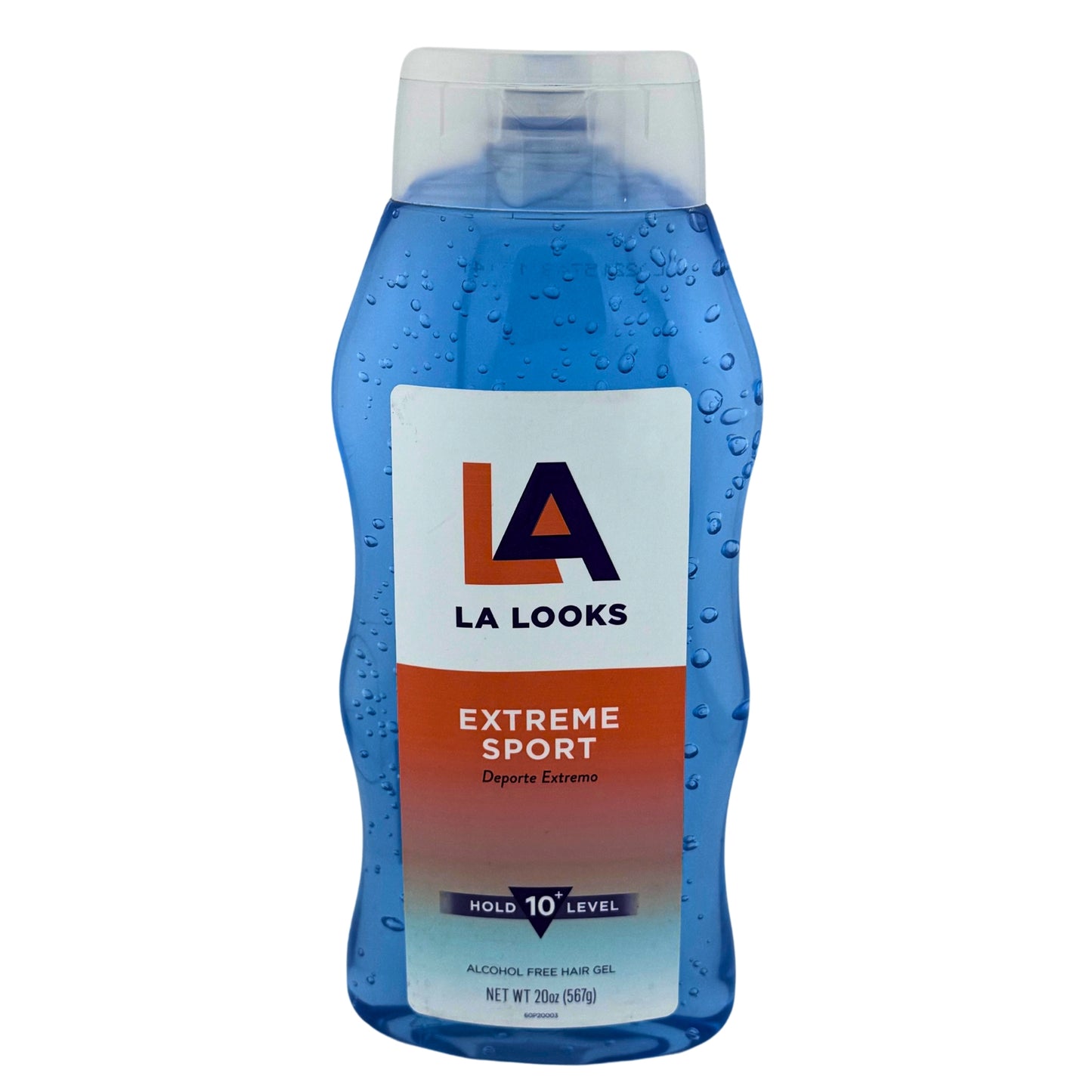 Front image of L.A. Looks Extreme Sport Hair Gel Hold 10 Level  20 Oz