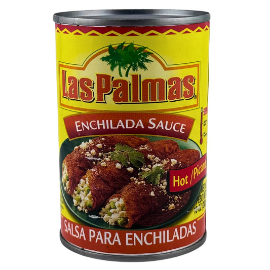Front image of Las Palmas Enchilada Sauce | Salsa Para Enchiladas Hot 18oz