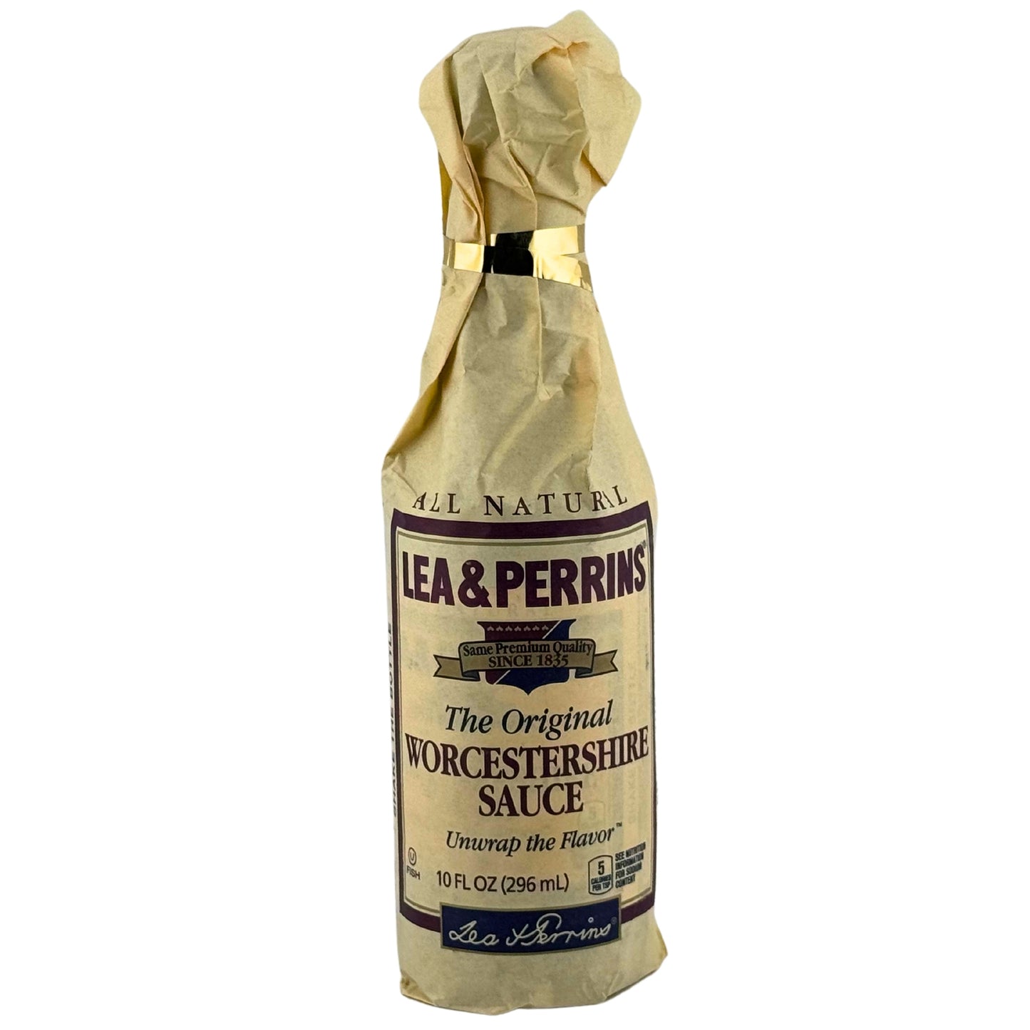 Front of Lea & Perrins Worcestershire Sauce 10oz