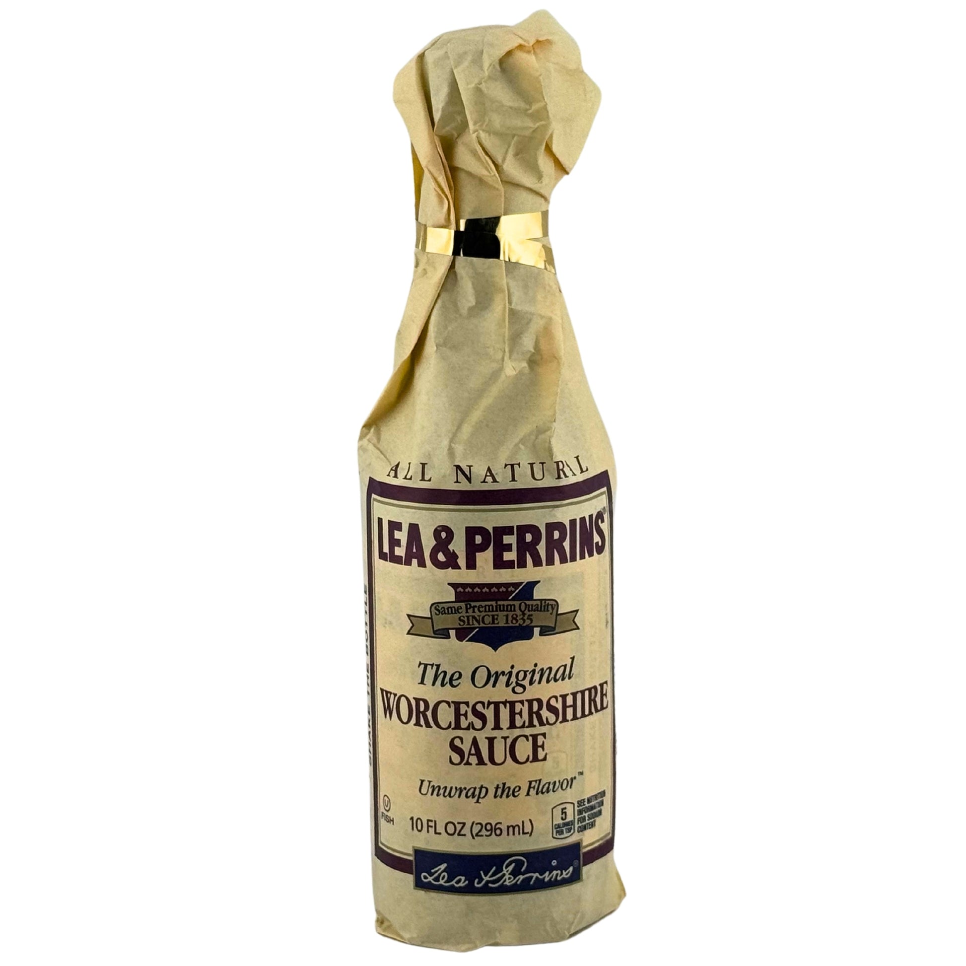 Front of Lea & Perrins Worcestershire Sauce 10oz