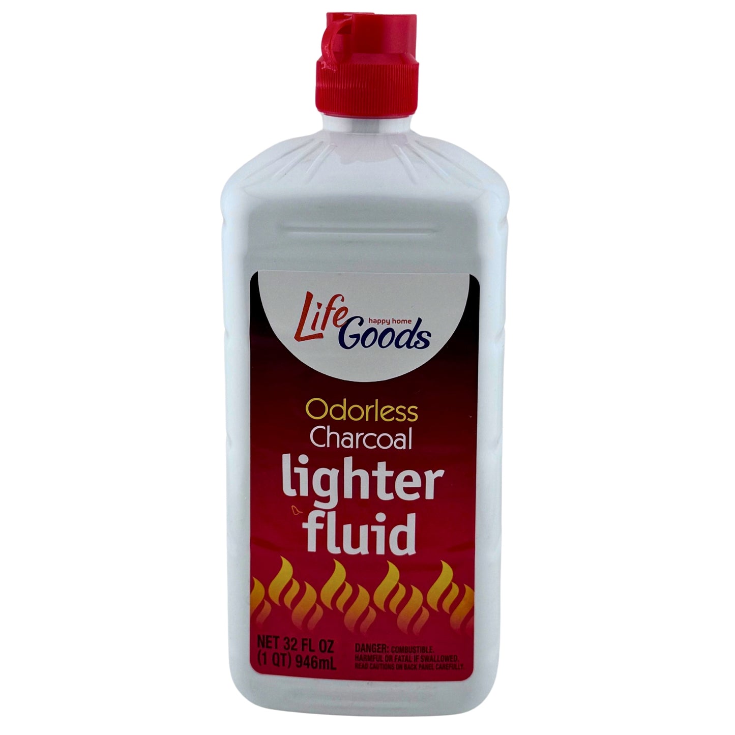 Front image of Life Goods Odorless Lighter Fluid 32oz