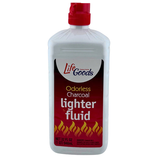 Front image of Life Goods Odorless Lighter Fluid 32oz