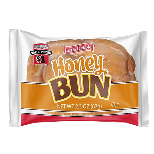 Front image of Little Debbie Honey Bun $1