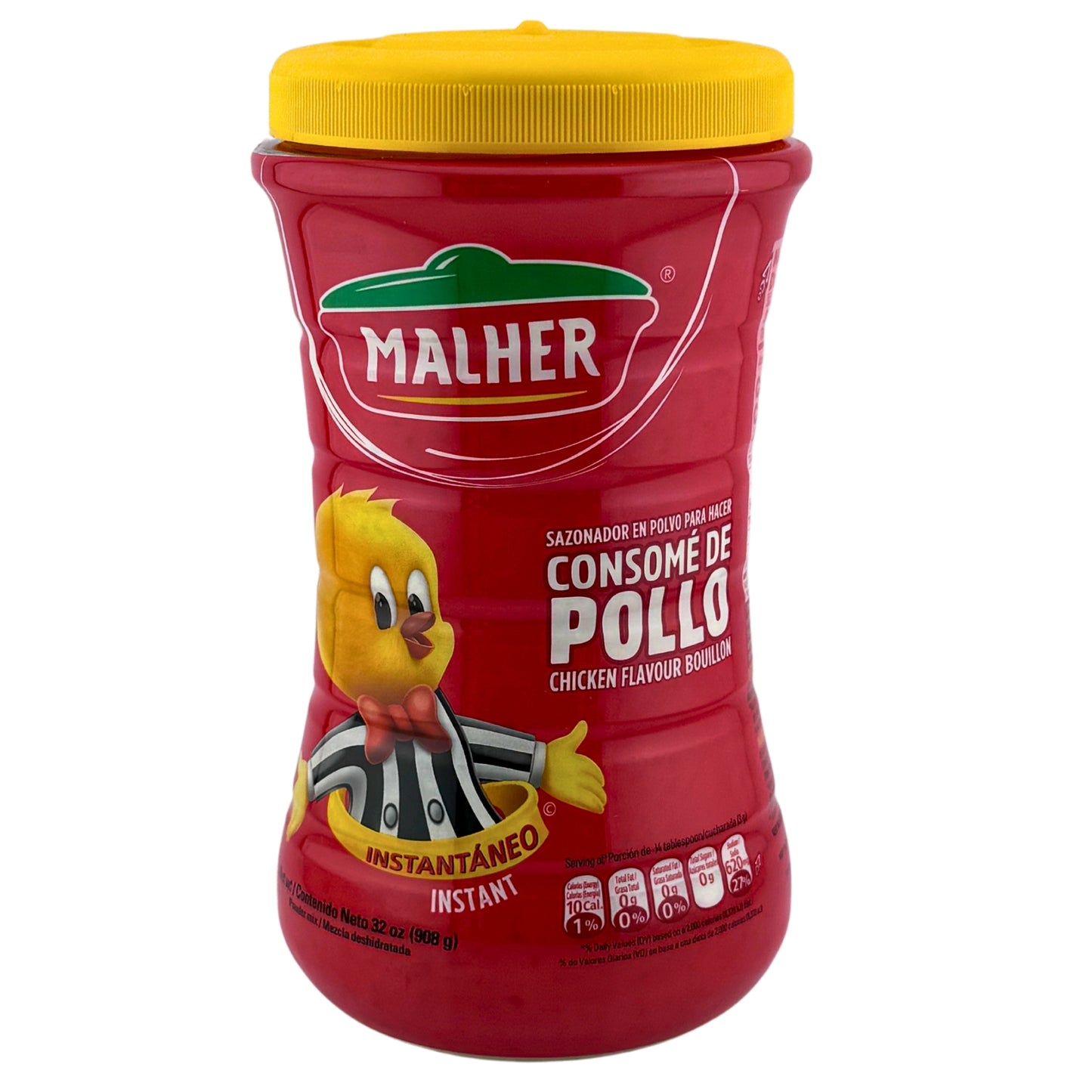 Front image of Malher Consome De Pollo 32oz