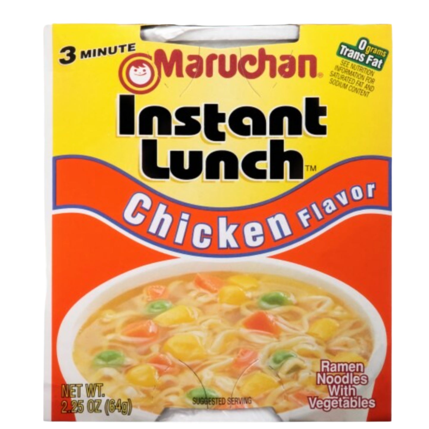 Front image of Maruchan Chicken Ramen Cup 64g