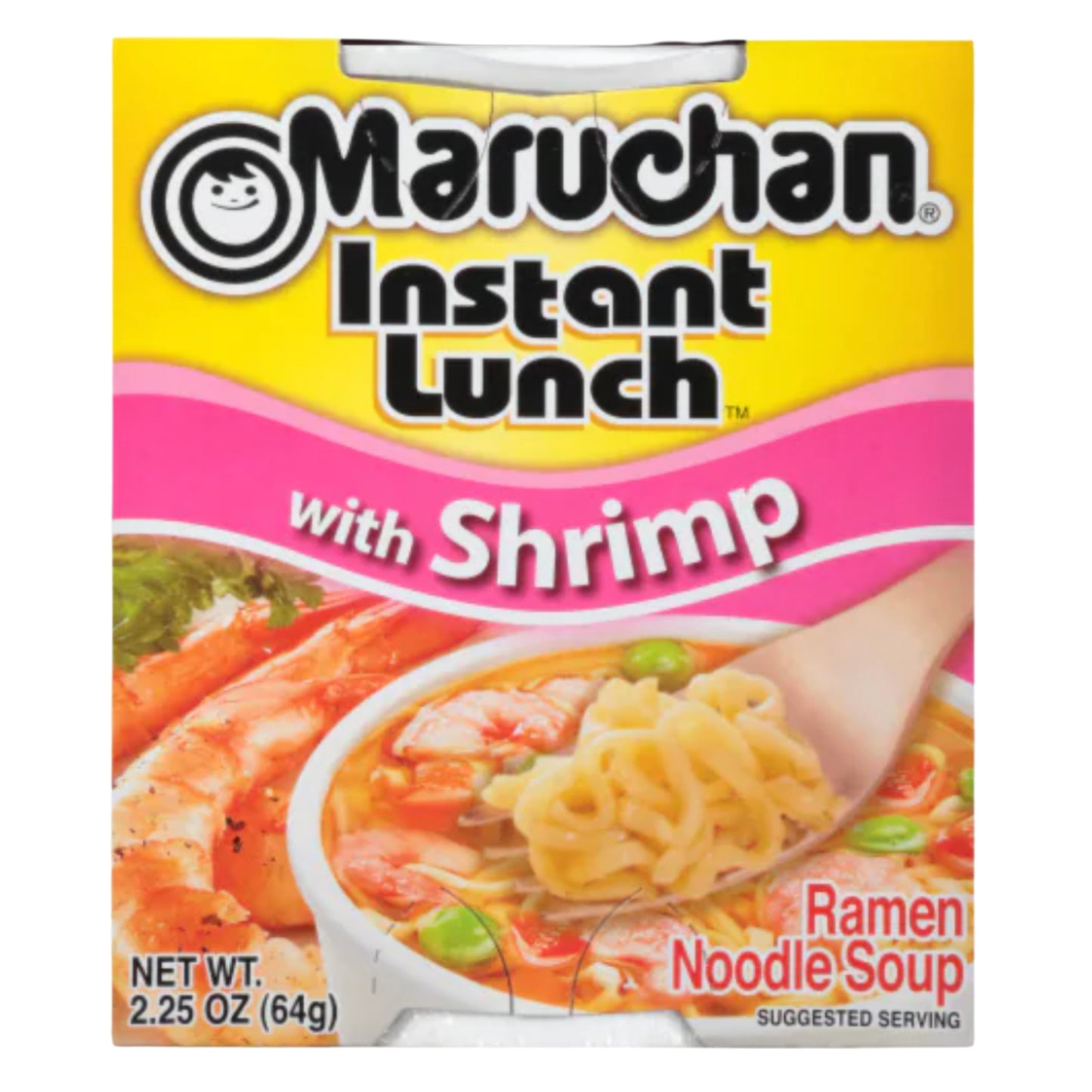Front image of Maruchan Shrimp Ramen Cup 64g