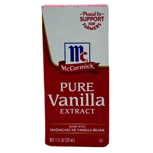 Front image of McCormick Vanilla Extract 1oz