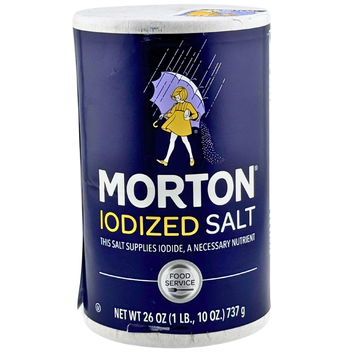 Front image of Morton Iodized Salt 1Lb