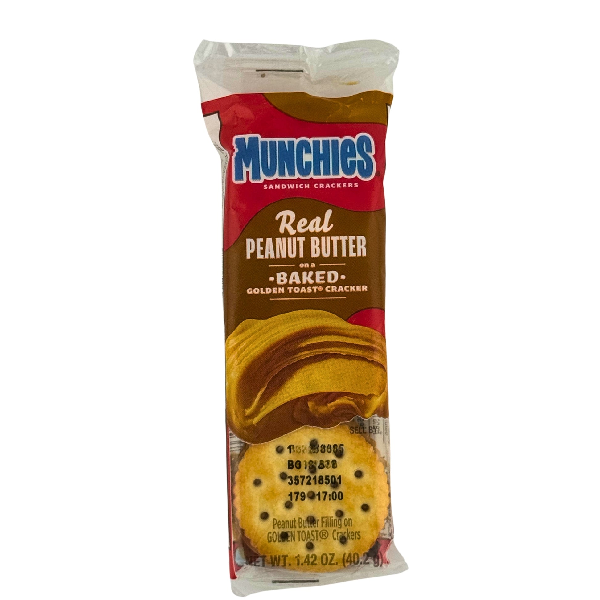 Front image of Munchies Peanut Butter 1.42oz
