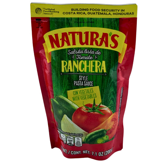 Front image of Naturas Salsa Ranchera 7.1oz