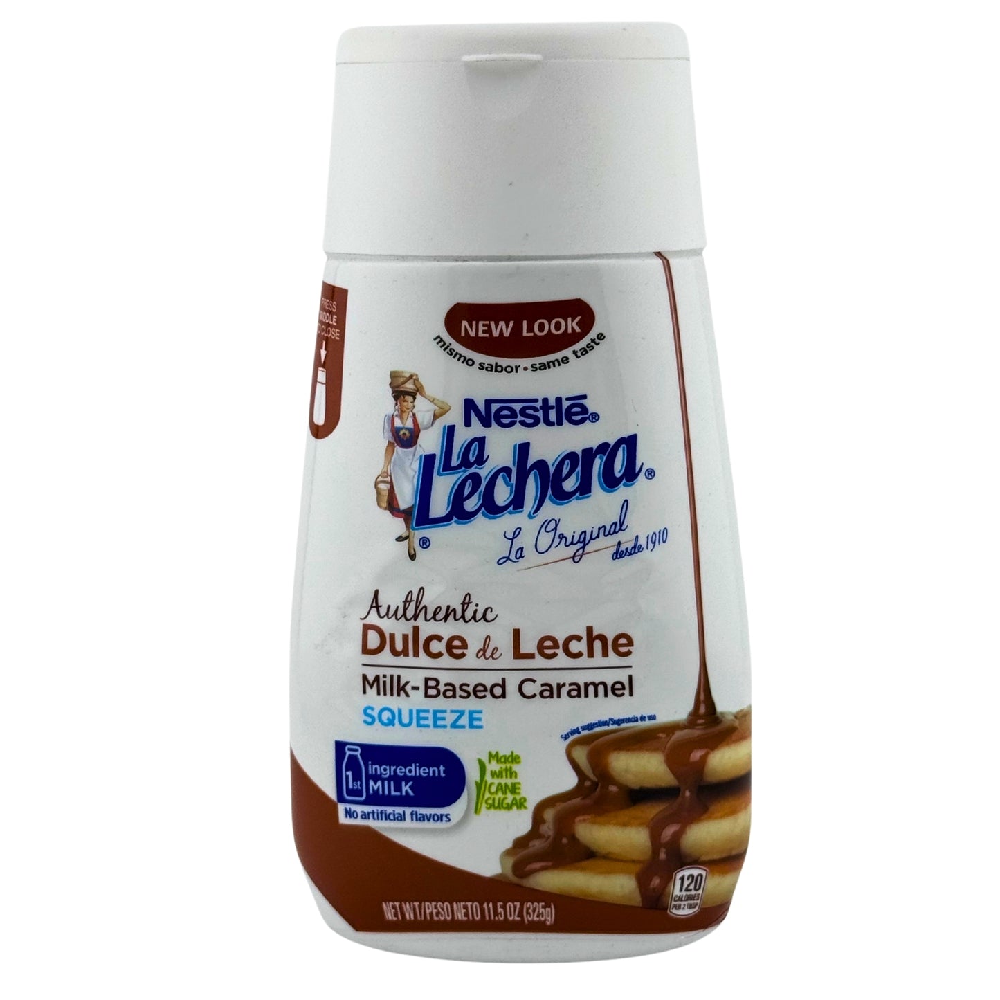 Front image of Nestle Lechera Dulce de Leche Squeeze11.5oz