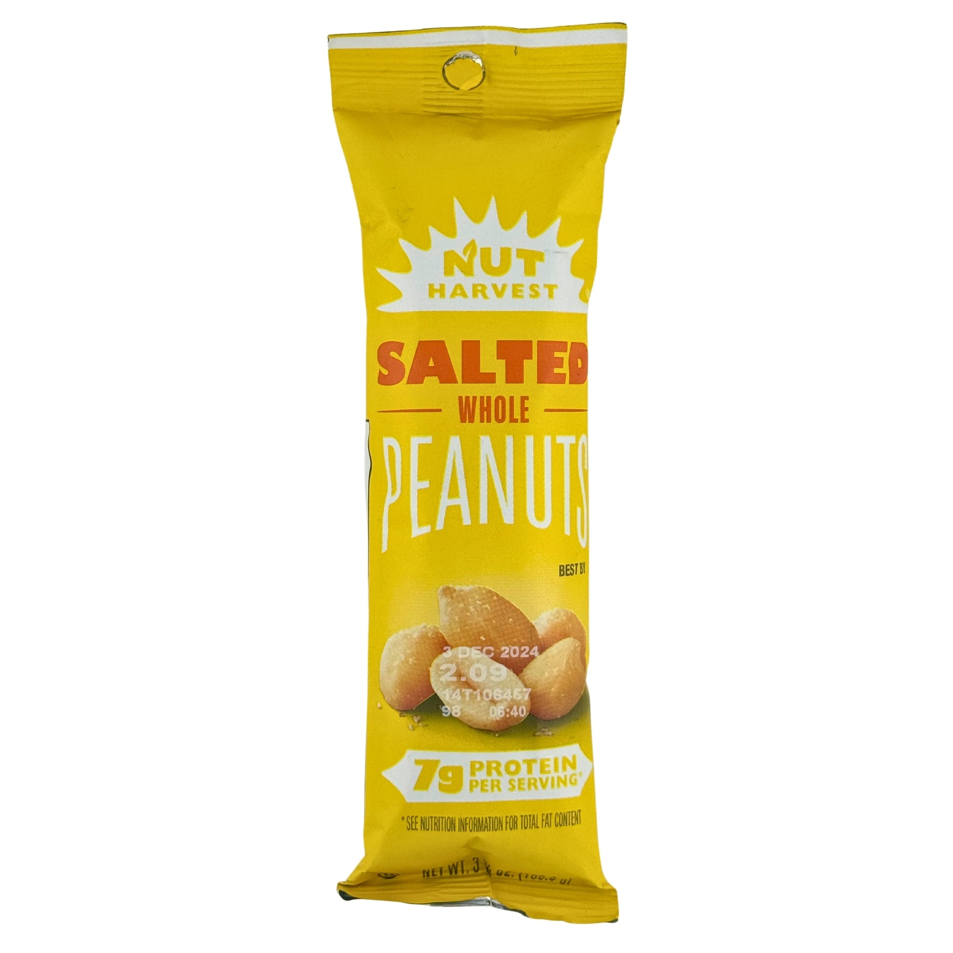 Front image of Nut Harvest Salted Whole Peanuts 106.3oz
