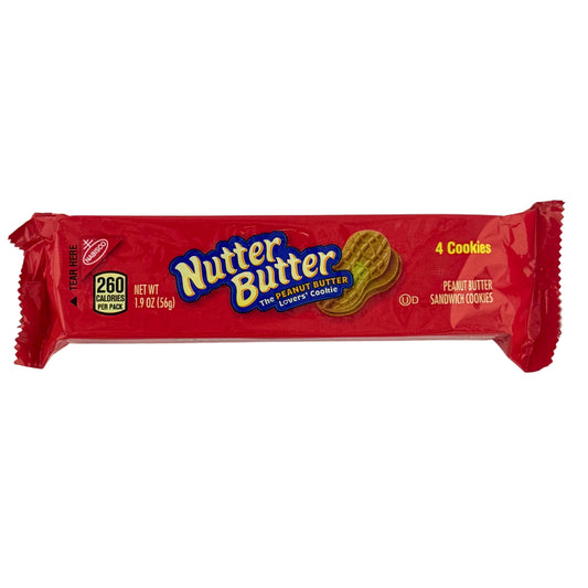 Front image of Nutter Butter 4-Cookies 56g