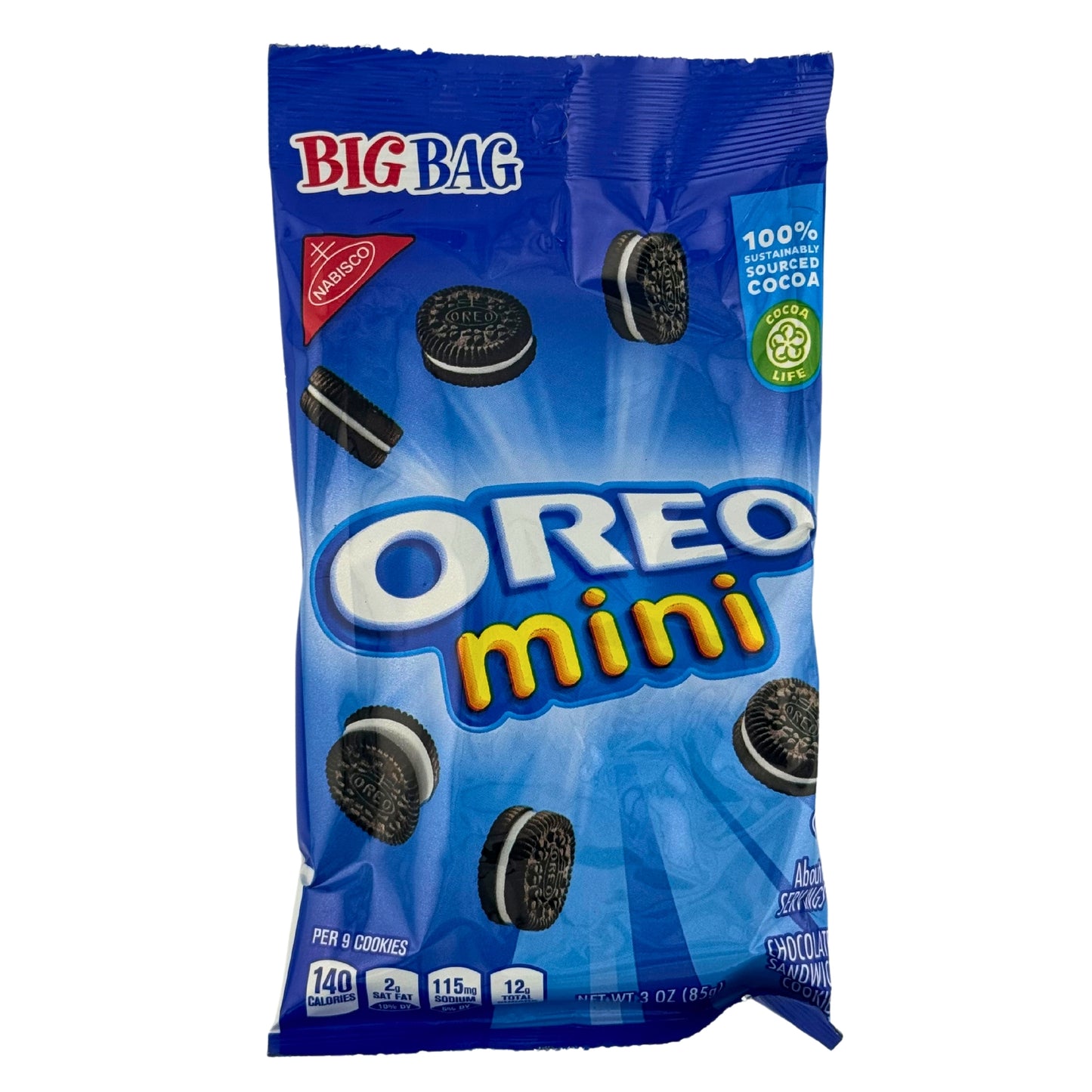 Front image of Oreo Mini Bag 85g