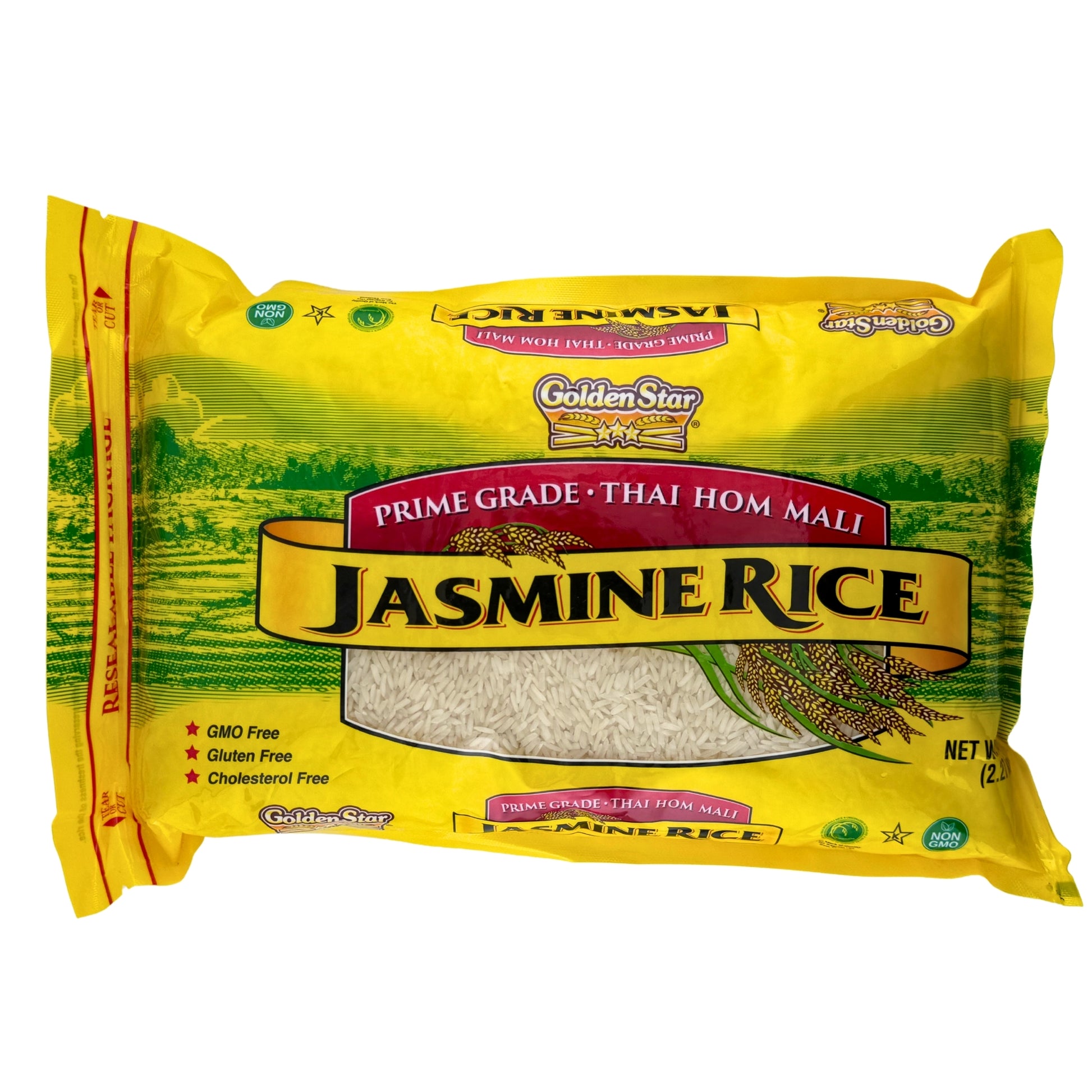 Front image of Parrot Premium Jasmine Rice 5lb