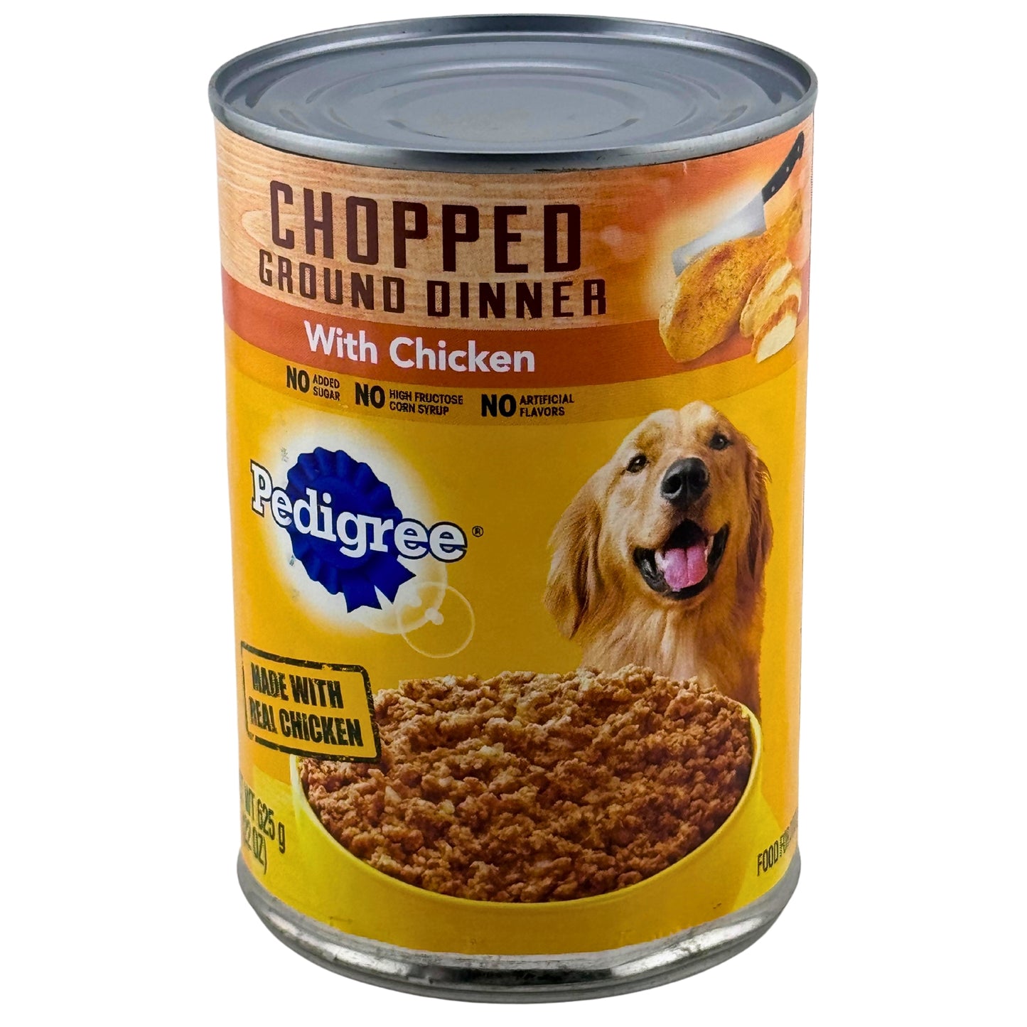 Front image of Pedigree Adult Dog Food Chopped Ground Dinner With Chicken 13.2oz