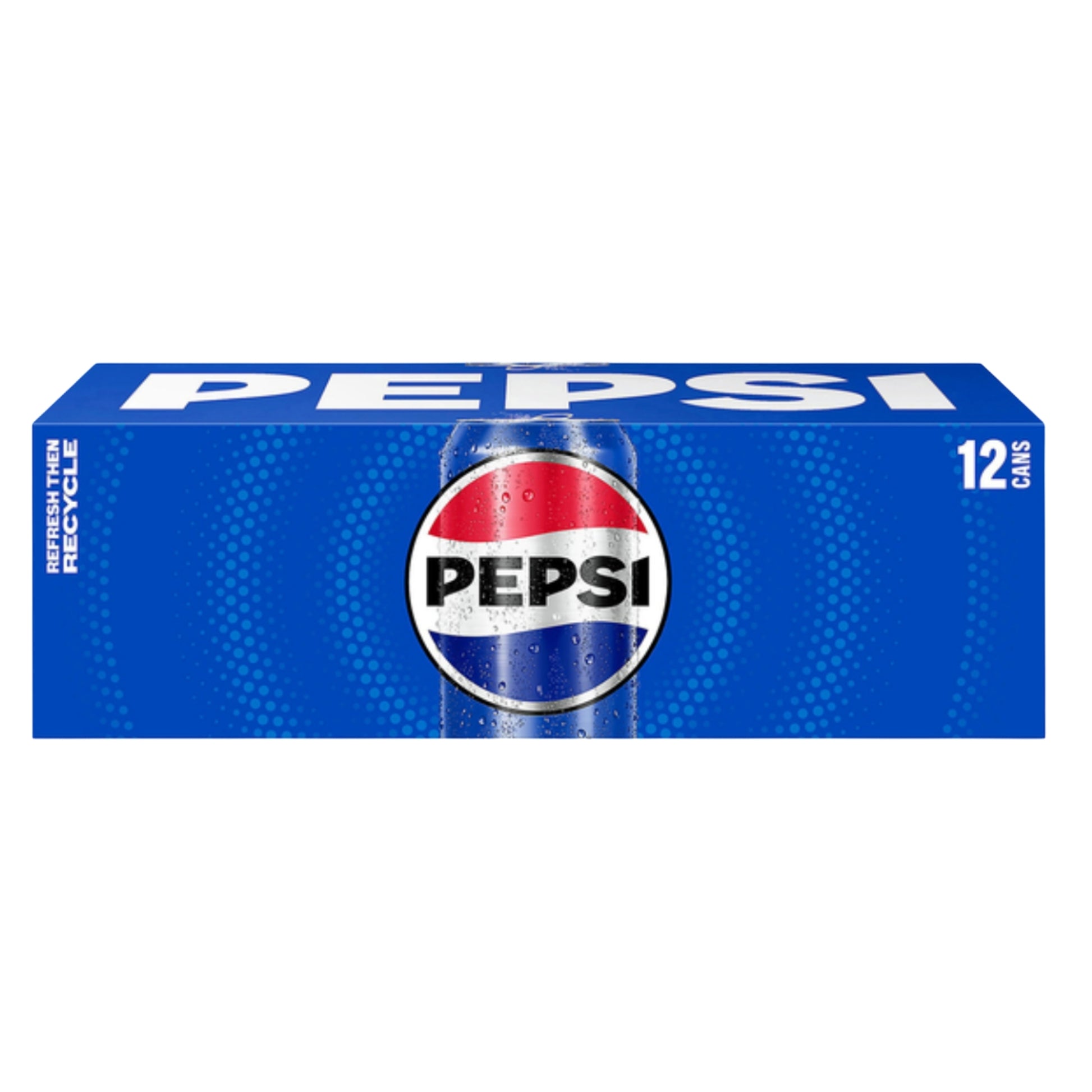 Front image of Pepsi 12-Pack Cans