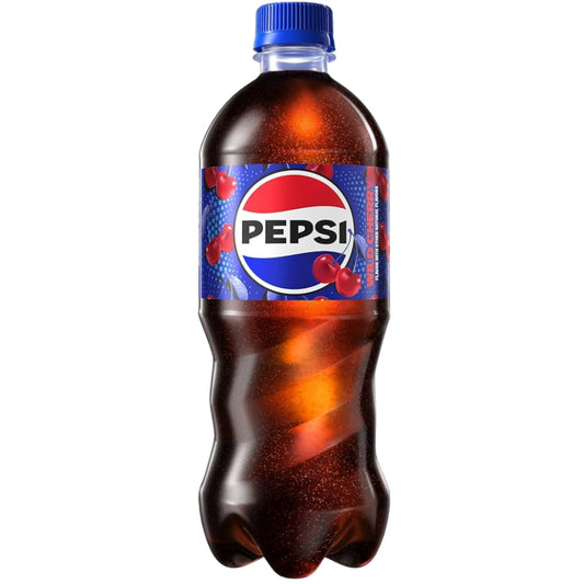Front image of Pepsi Cherry Soda 20oz