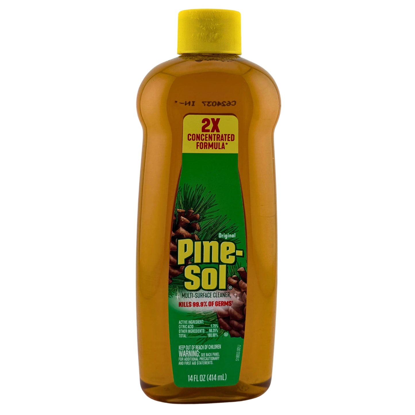 Front image of Pine-Sol Original Scent 2x Concentrated Multi-Surface Cleaner 14oz