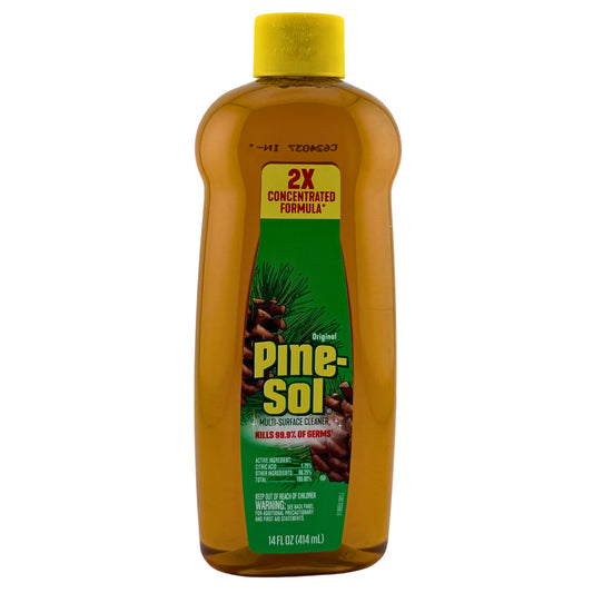 Front image of Pine-Sol Original Scent 2x Concentrated Multi-Surface Cleaner 14oz