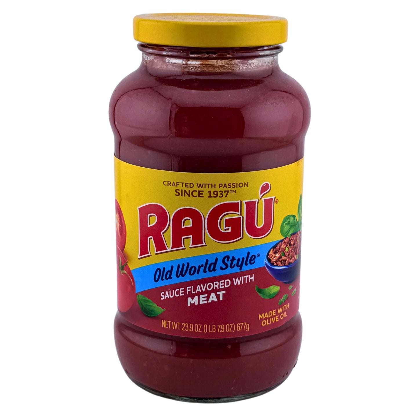 Front image of Ragú Old World Style Sauce Flavored With Meat 23.9oz